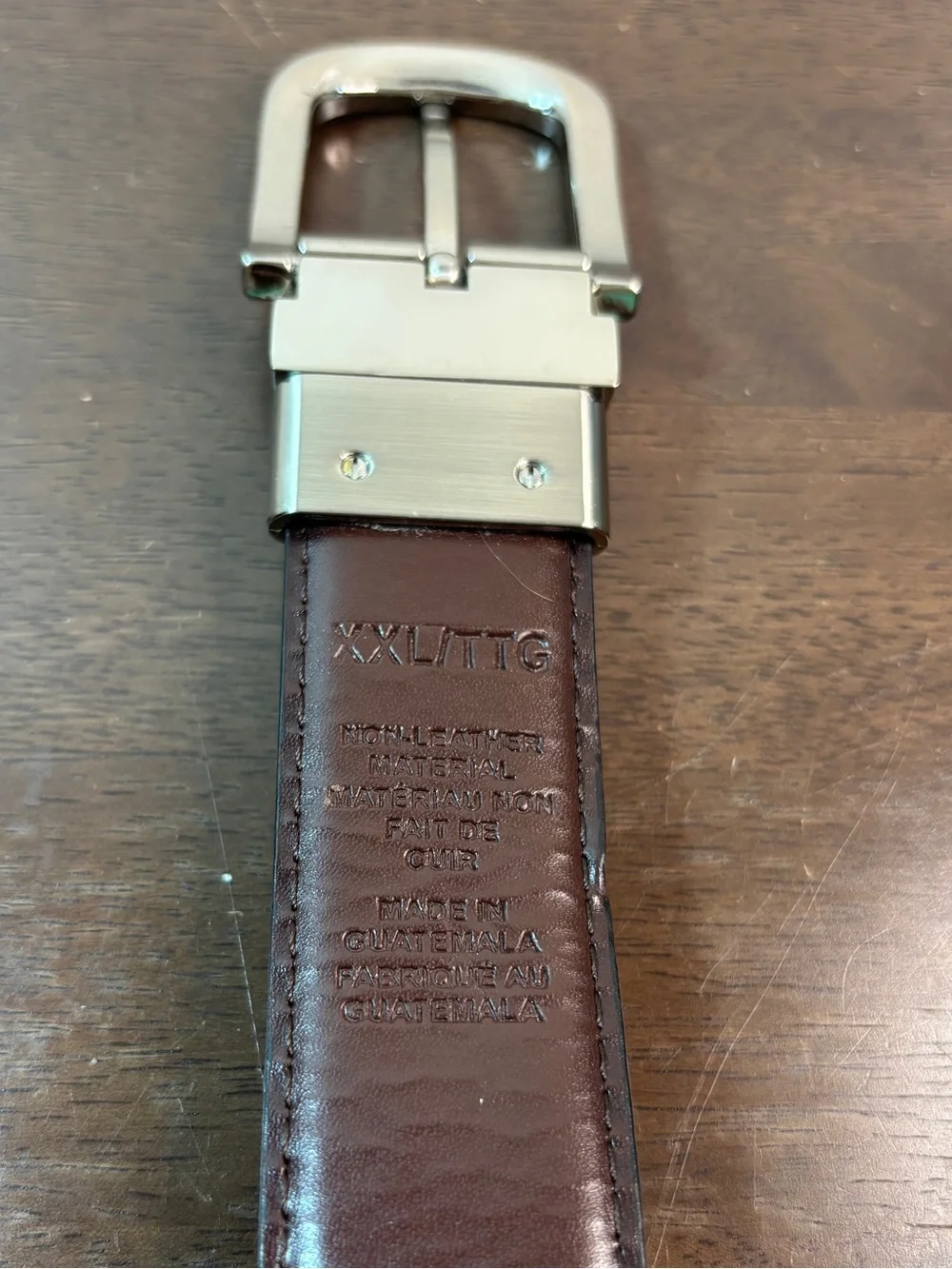 Classic Black Reversible Belt with Silver Buckle